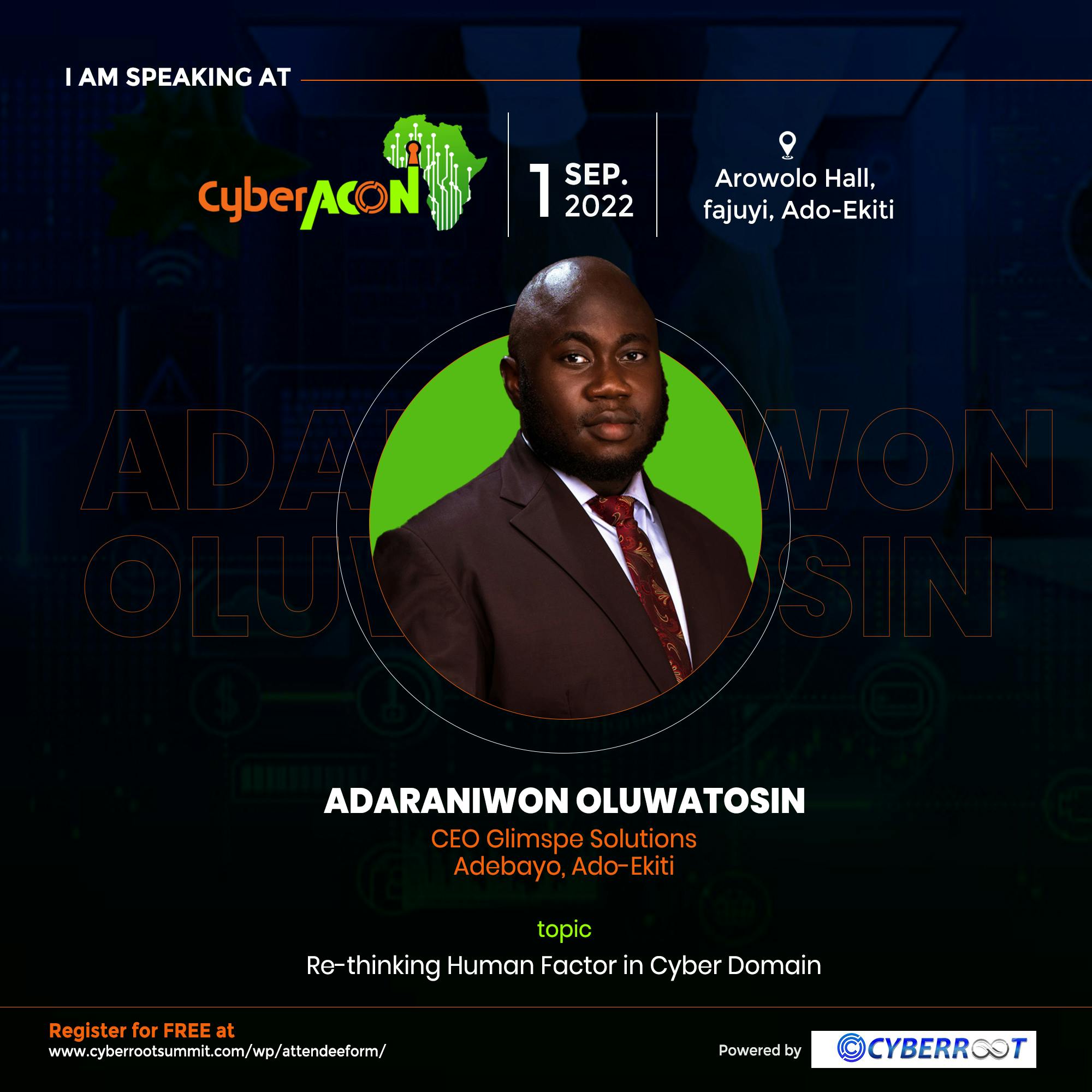 CEO Glimspe Solution Adebayo, Ado-Ekiti